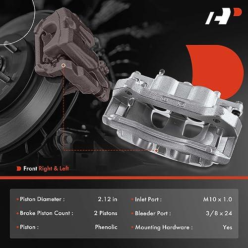 A Premium Disc Brake Caliper Assembly with Bracket Compatible wi 並行輸入品の画像