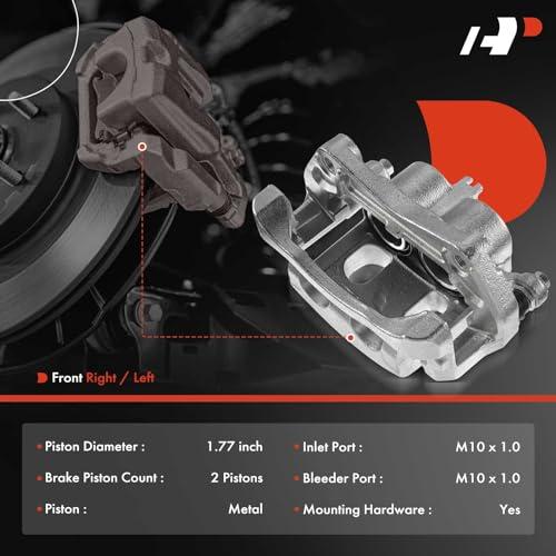 A Premium ディスクブレーキキャリパーアセンブリ ブラケット付き インフィニティと日産の一部のモデルに対応   Muran 並行輸入品_4