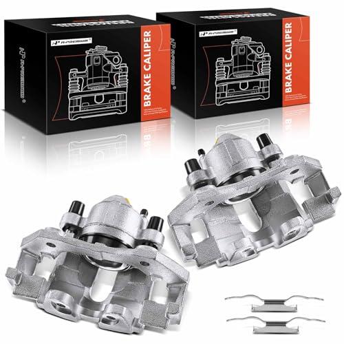 A Premium Disc Brake Caliper Assembly with Bracket Compatible wi 並行輸入品の画像