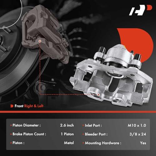 A Premium Disc Brake Caliper Assembly with Bracket Compatible wi 並行輸入品の画像