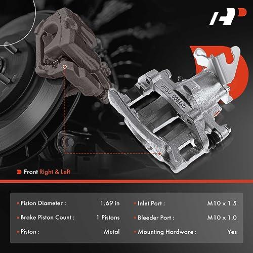 A Premium Disc Brake Caliper Assembly with Bracket Compatible wi 並行輸入品の画像