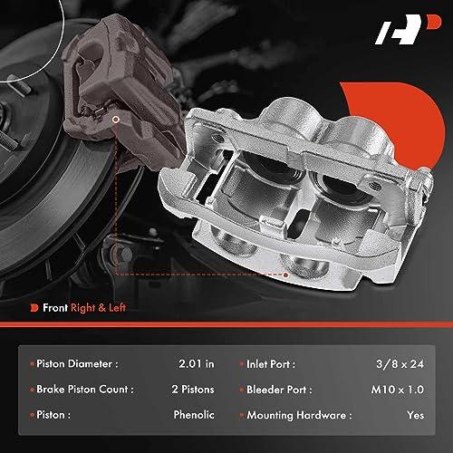 A Premium Disc Brake Caliper Assembly with Bracket Compatible wi 並行輸入品の画像