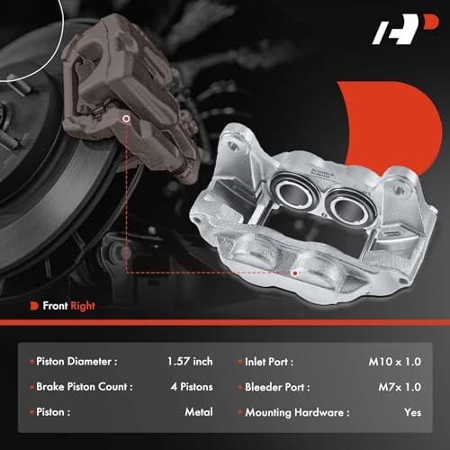 A Premium ディスクブレーキキャリパーアセンブリ 一部のスバルモデルに対応 インプレッサ WRX/WRX TR/WRX 並行輸入品_4