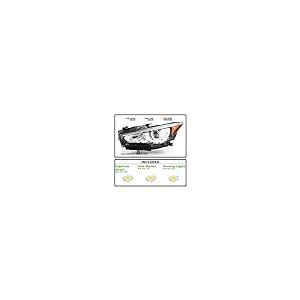 ACANII   For 2014 2017 Infiniti Q50 w/o AFS OE Style LED DRL Proj 並行輸入品の画像