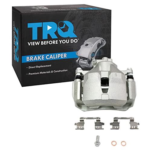 TRQ Front Right Brake Caliper w/Bracket Passenger Side Compatibl 並行輸入品_1