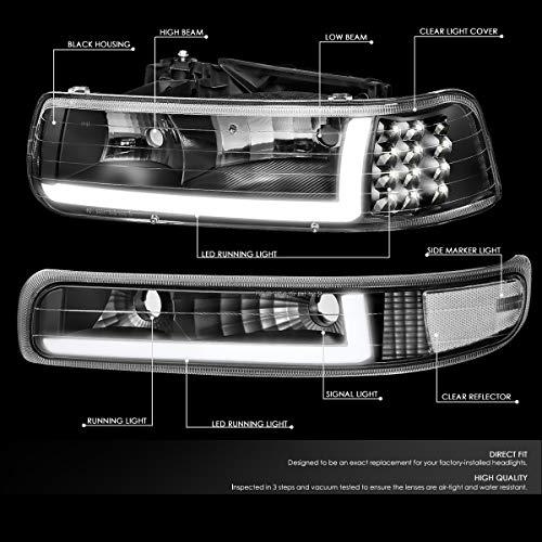【並行輸入品】DNA MOTORING HL LB CSIL99 BK CL1 ブラック ハウジング ペア LED DRL ヘッドライト バンパの画像