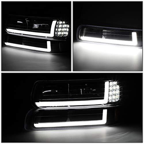 【並行輸入品】DNA MOTORING HL LB CSIL99 BK CL1 ブラック ハウジング ペア LED DRL ヘッドライト バンパの画像