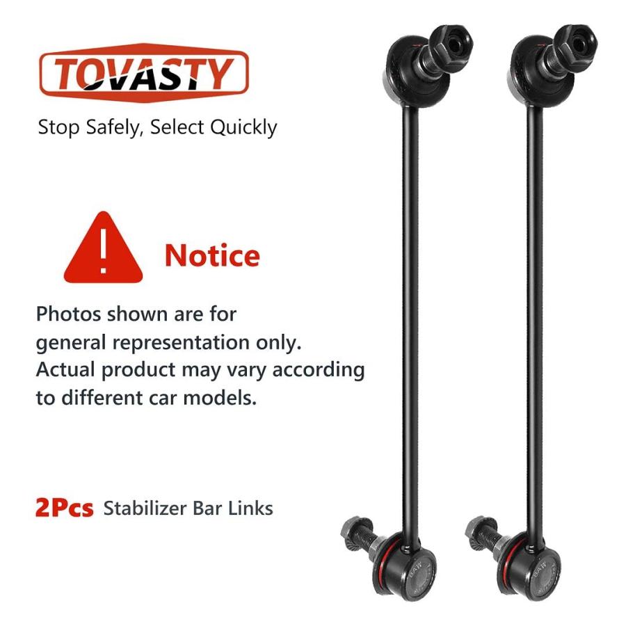 TOVASTY 2ピース フロントサスペンションキット   (2) スウェイバーリンク/スタビライザーバーリンク   トヨタカロー 並行輸入品の画像