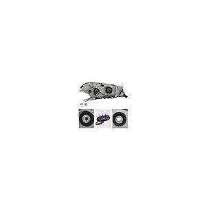 【並行輸入品】2008 2012 Chevy Malibu LEDライトチューブヘッドライトヘッドランプに適合   ブラックハウジングアセンブリの画像