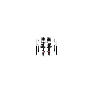 Monroe Front Strut Coil Springs \u0026 Rear Shock Absorbers Kit For S 並行輸入品の画像