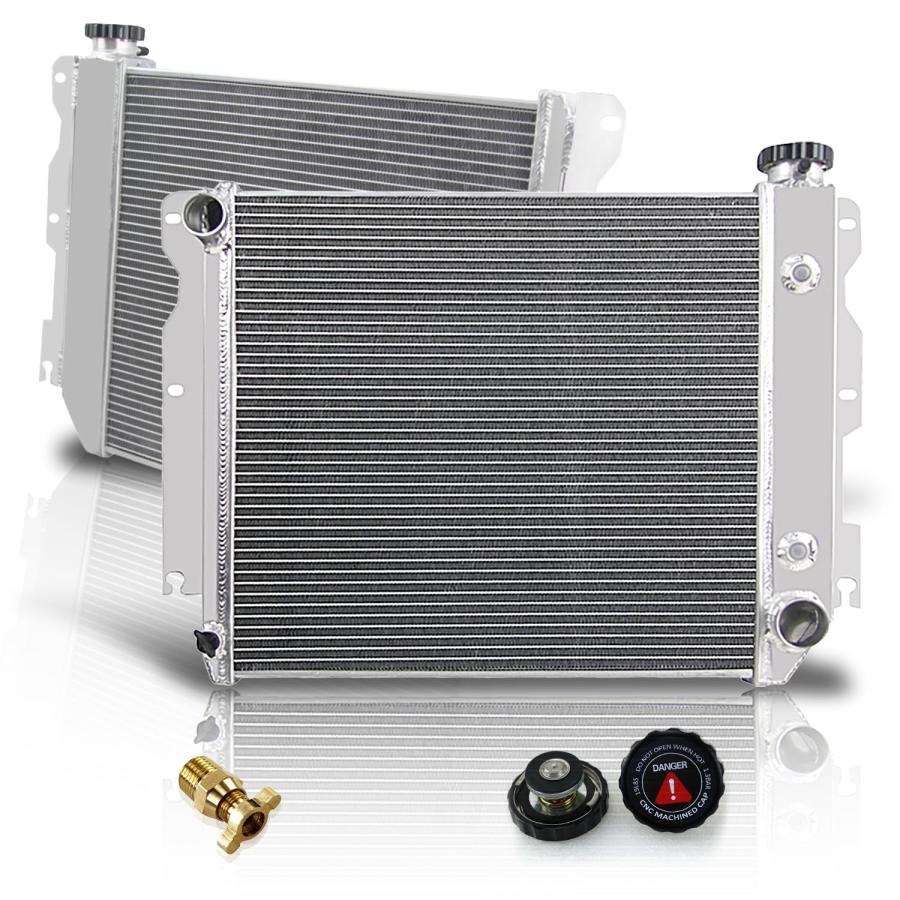 OzCoolingParts 4 Row Core Aluminum Radiator + 14" Fan w/Louver S 並行輸入品｜wid-grab｜04