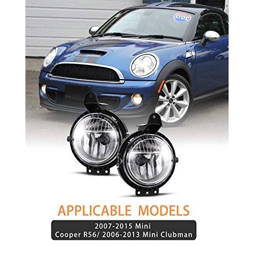 AUTOWIKI フロントバンパーフォグライトアセンブリ 2007 2015 Mini Cooper R56/Mini Clubm 並行輸入品の画像