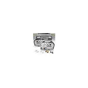 AmeriLite 2005 2010 Chrysler 300 クローム 交換用ヘッドライトアセンブリ ハロゲン プロジェクター 並行輸入品の画像