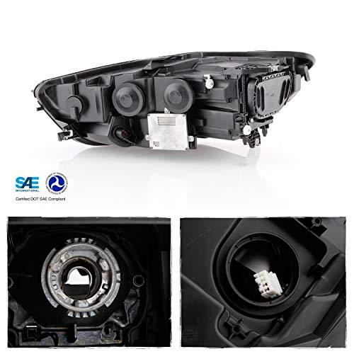【並行輸入品】AKKON   2012 2015 Audi A6 Quattro 13 14 15 S6 [HID/キセノン] LED DRLの画像