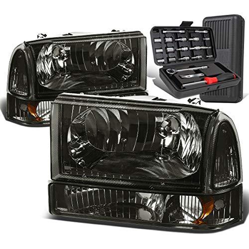 【並行輸入品】 Auto Dynasty Smoked Amber Side Headlight+Corner Lamps+Tool Kit C_1