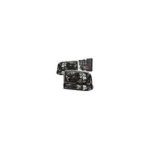 【並行輸入品】 Auto Dynasty Smoked Amber Side Headlight+Corner Lamps+Tool Kit C_2