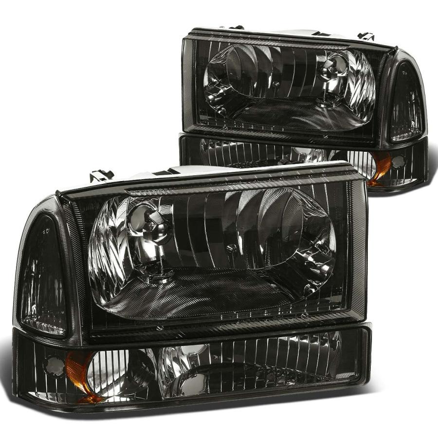 【並行輸入品】 Auto Dynasty Smoked Amber Side Headlight+Corner Lamps+Tool Kit C_3