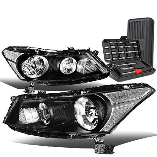 【並行輸入品】 Auto Dynasty OE Style Headlights Assembly Bundle with Tool Kit Cの画像