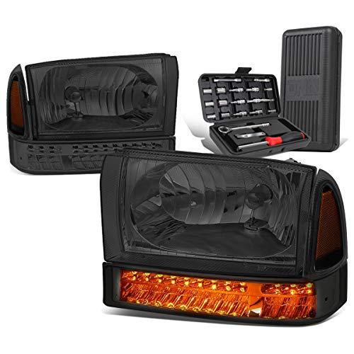 LED ウインカー スモーク アンバー コーナーヘッドライト バンパーランプ付き ツールキット フォード F 250 F 350  並行輸入品の画像