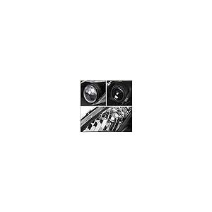 Auto Dynasty Black Housing Clear Corner Projector Headlight Lamp 並行輸入品_5