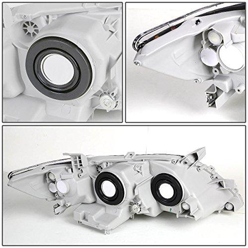Auto Dynasty Black Housing Clear Corner Projector Headlight Lamp 並行輸入品_7