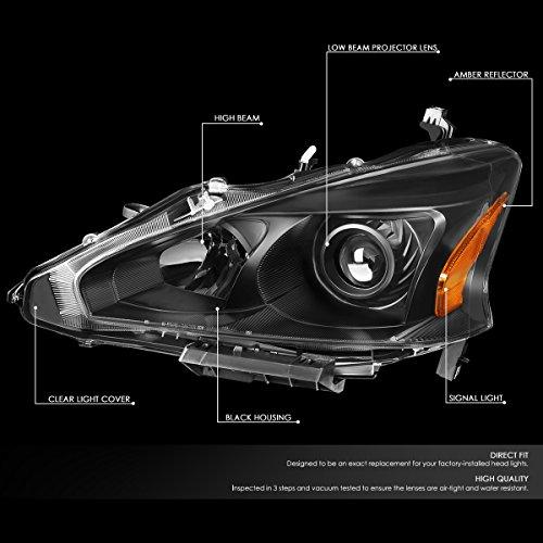 Auto Dynasty ファクトリースタイル ハロゲン プロジェクター ヘッドライトバンドル ツールキット付き 日産アルティマセ 並行輸入品の画像