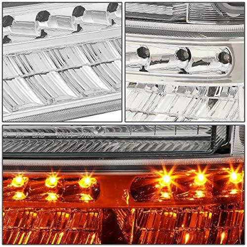 LED Turn Signal Chrome Amber Corner Headlight w/Bumper Lamps+Too 並行輸入品の画像