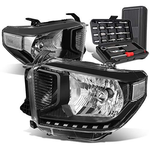 【並行輸入品】 Auto Dynasty Halogen Model Factory Style Headlights Assembly andの画像