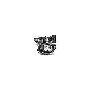 【並行輸入品】 Auto Dynasty Halogen Model Factory Style Headlights Assembly andの画像