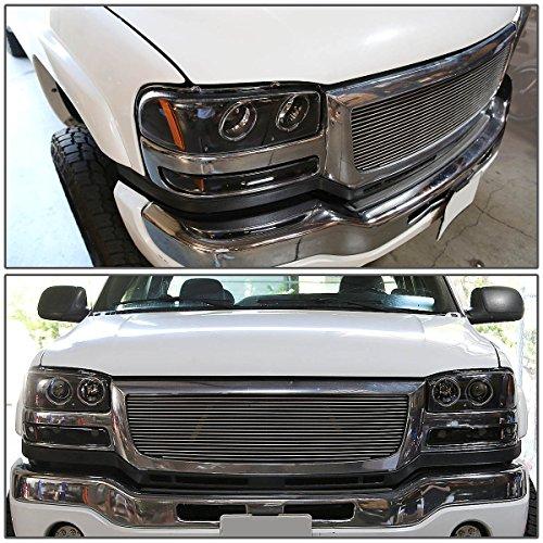 【並行輸入品】 Auto Dynasty LED Twin Halo Black Amber Corner Projector Headligh_4