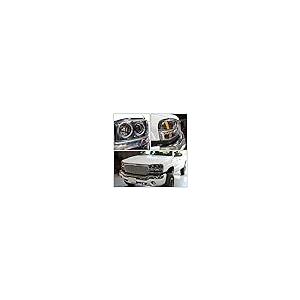 【並行輸入品】 Auto Dynasty LED Twin Halo Black Amber Corner Projector Headligh_8