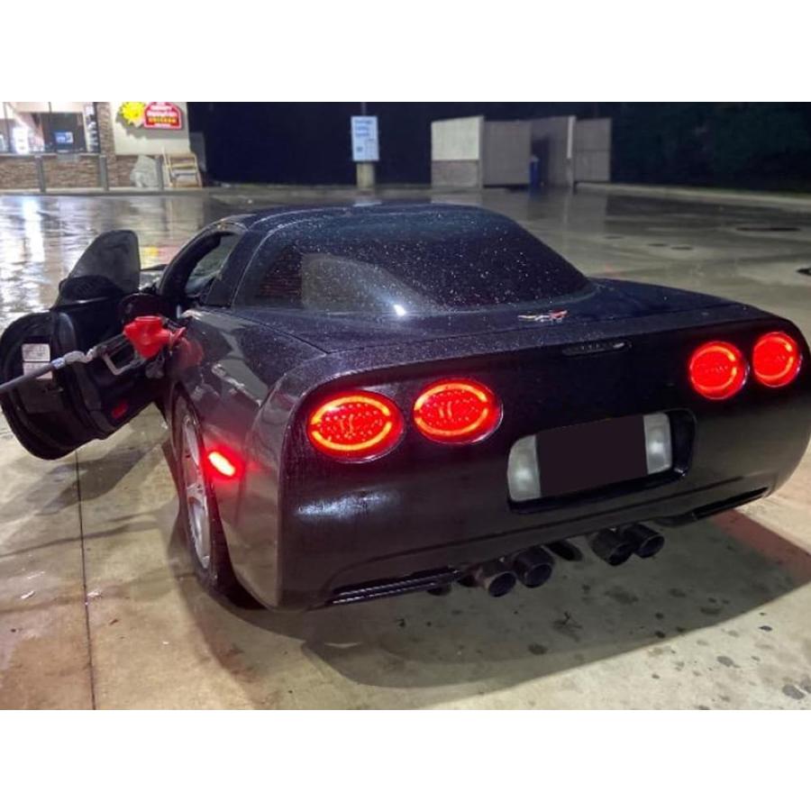 iJDMTOY Clear Lens Full LED Strip Rear Side Marker Light Kit Com 並行輸入品_6