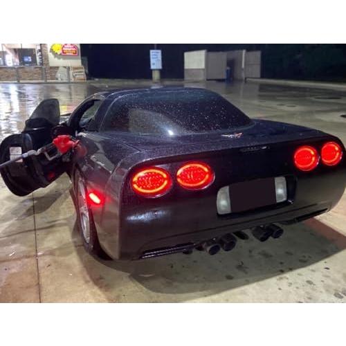 iJDMTOY Clear Lens Full LED Strip Rear Side Marker Light Kit Com 並行輸入品_7