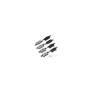 cciyu D1645 D1095 Front Rear Ceramic Brake Pads Kit 8pcs fit For 並行輸入品_2