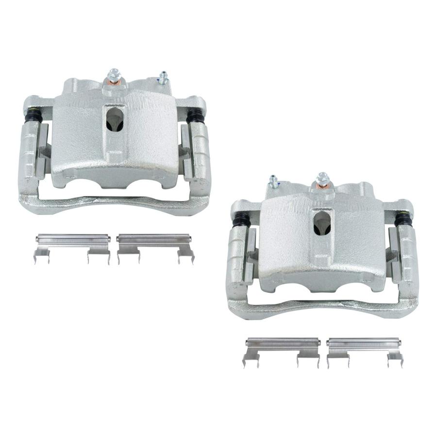 TRQ ディスクブレーキキャリパー ペア LHドライバー&RH 助手席側 Chevy GMC Hummer用 TRQ Disc B 並行輸入品_3