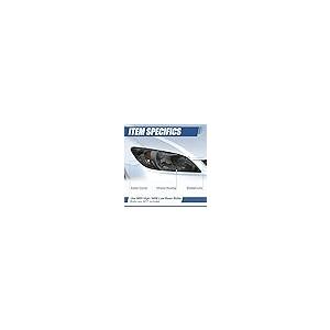 【並行輸入品】Auto Dynasty スモークハウジング アンバー コーナー ヘッドライト アセンブリ ランプ ホンダ シビック クーペ セダの画像
