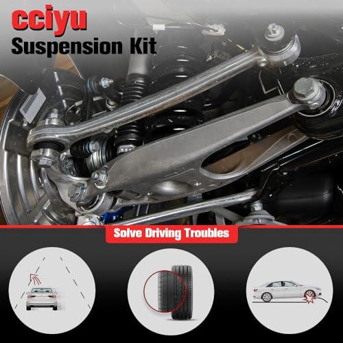 cciyu Inner Tie Rod Ends Lower Ball Joints Outer Tie Rod Ends Up 並行輸入品の画像