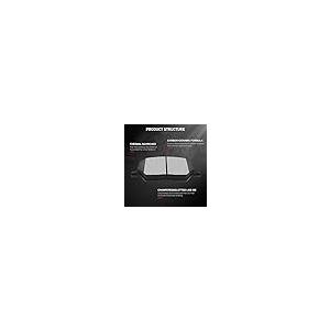 cciyu D1811 Professional Ceramic Front Brake Pads Set fit For 20 並行輸入品_5