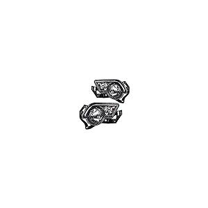 【並行輸入品】 G PLUS Front Bumper Fog Lights Assembly Compatible with 2002 200の画像