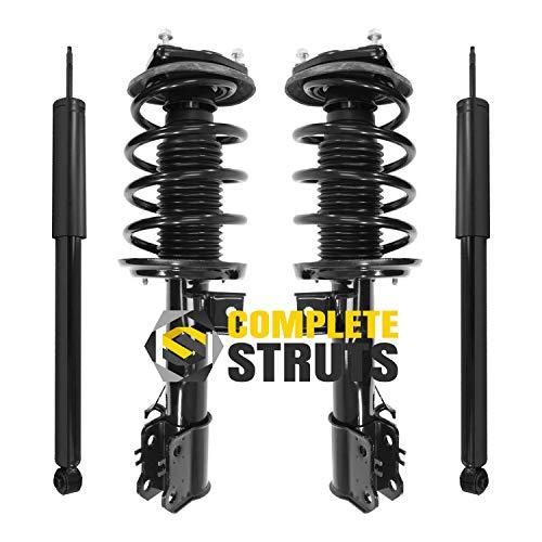 【並行輸入品】COMPLETESTRUTS フロントコンプリートストラットアセンブリ コイルスプリングとリアショックアブソーバー付き 交換用_1