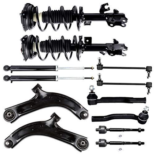 ECCPP 12pcs Front Pair and Rear Pair Complete Strut Assembly Sho 並行輸入品_1