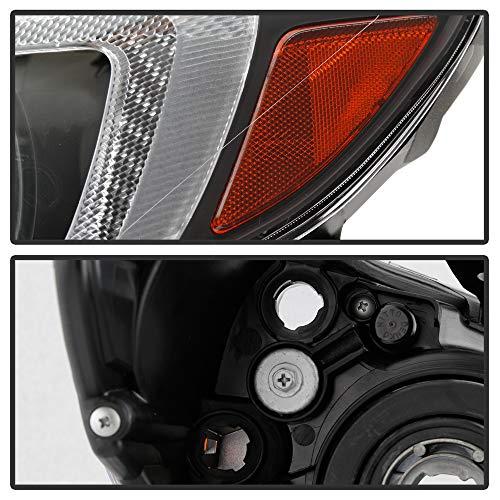 【並行輸入品】ACANII   [ハロゲンモデル] 2015 2021 スバル WRX ブラックハウジングプロジェクターヘッドライトヘッドライト_9