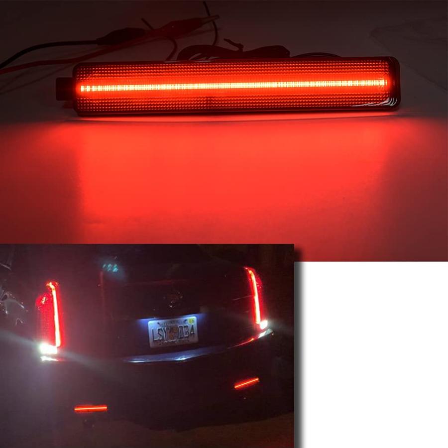 CTS/CTS V LEDバンパーリフレクターライト 2008 2013 キャデラック CTS & 2009 2013 キャデラッ 並行輸入品_3