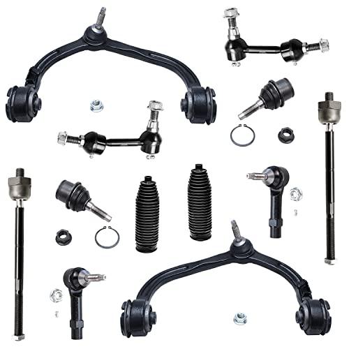 並行輸入品】 Detroit Axle Front 12pc Suspension Kit for 2003 2004