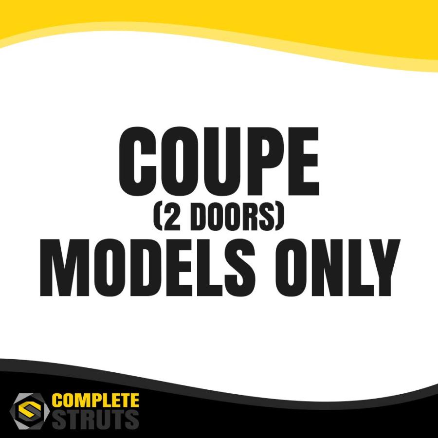 COMPLETESTRUTS Front Complete Strut Assemblies with Coil Sprin 並行輸入品_3