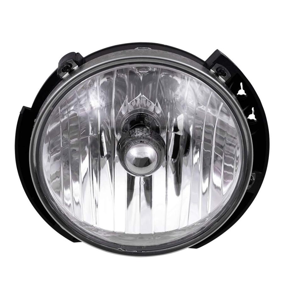 EPIC LIGHTING OEスタイル 交換用ヘッドライトアセンブリ Jeep 2007 2017 Wrangler 左ドライバ 並行輸入品の画像