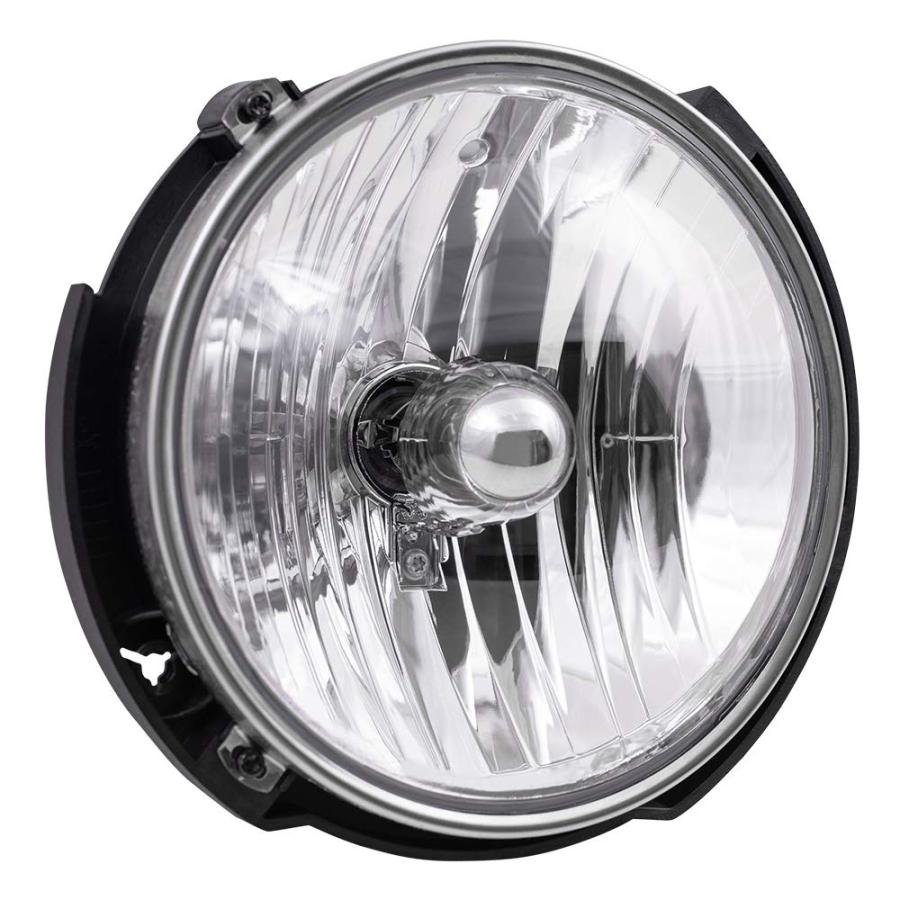 EPIC LIGHTING OEスタイル 交換用ヘッドライトアセンブリ Jeep 2007 2017 Wrangler 左ドライバ 並行輸入品の画像