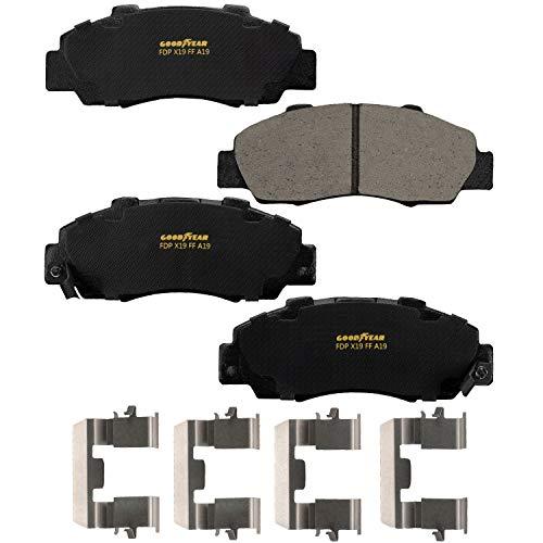 Goodyear Brakes GYD503 | Ceramic Front Brake Pads fit Acura CL 9 並行輸入品の画像