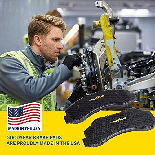 Goodyear Brakes GYD918 | Carbon Ceramic Front Brake Pads fit BMW 並行輸入品_4