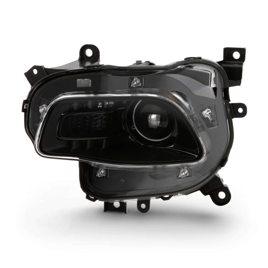 AKKON   2014 2018 JEEP Cherokee [ハロゲンタイプ] プロジェクター ブラック ヘッドライト ヘッド 並行輸入品_3